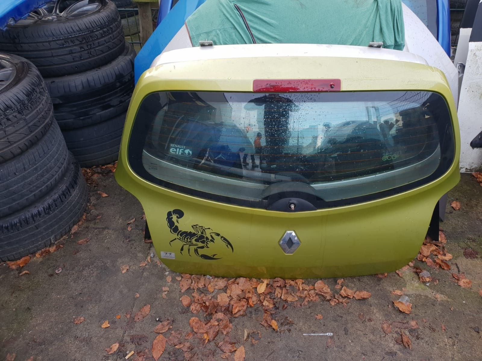 RENAULT TWINGO ACHTERKLEP BJ 2008 TOT 2012, Arrière, -, Haillon arrière, Utilisé