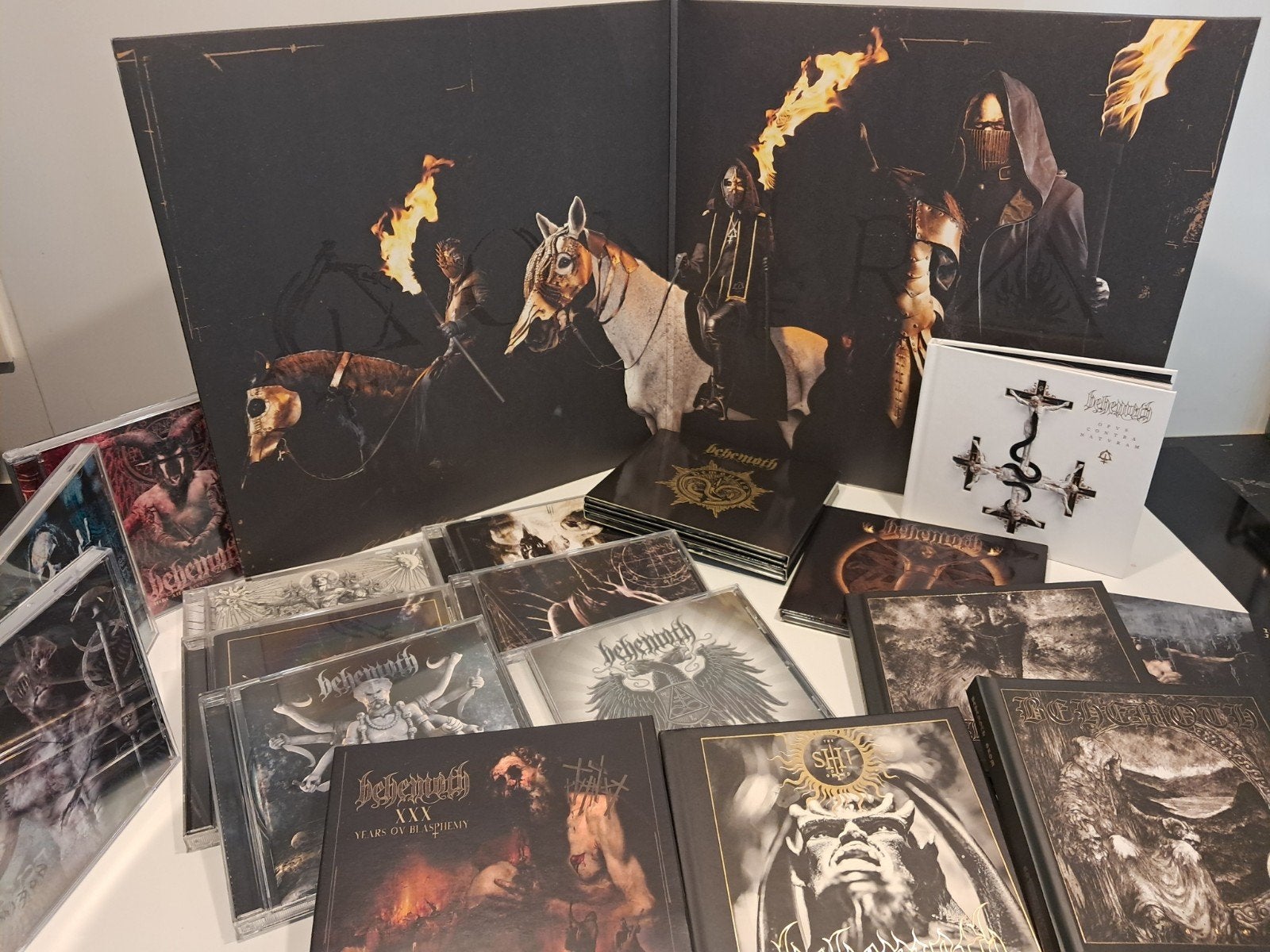 BEHEMOTH - 17 cd's + 1 luxe LP, Cd's en Dvd's, Cd's | Hardrock en Metal, Ophalen of Verzenden