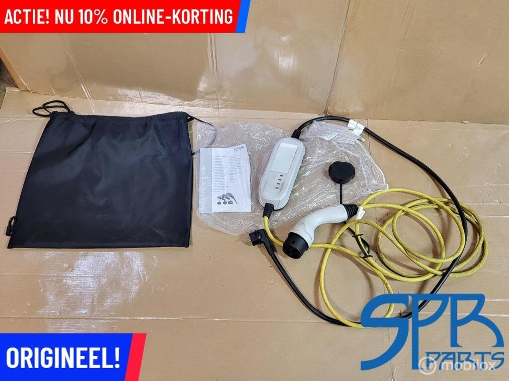 VW ID.3 ID.4 TIGUAN THUISLADER OPLAADKABEL 230V 10A LADER T2, Gebruikt, VOLKSWAGEN, Volkswagen, Ophalen of Verzenden