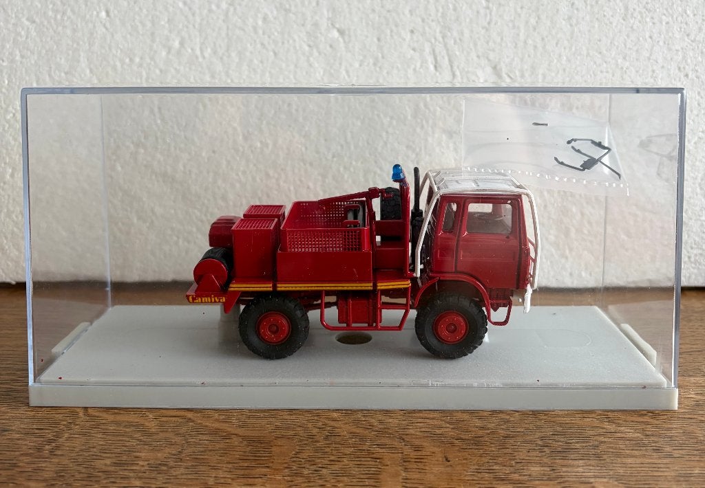 RENAULT CAMIVA - CAMION DE POMPIERS FEUX DE FORET - 1:43, Hobby & Loisirs créatifs, Enlèvement ou Envoi, Neuf, Bus ou Camion, Autres marques