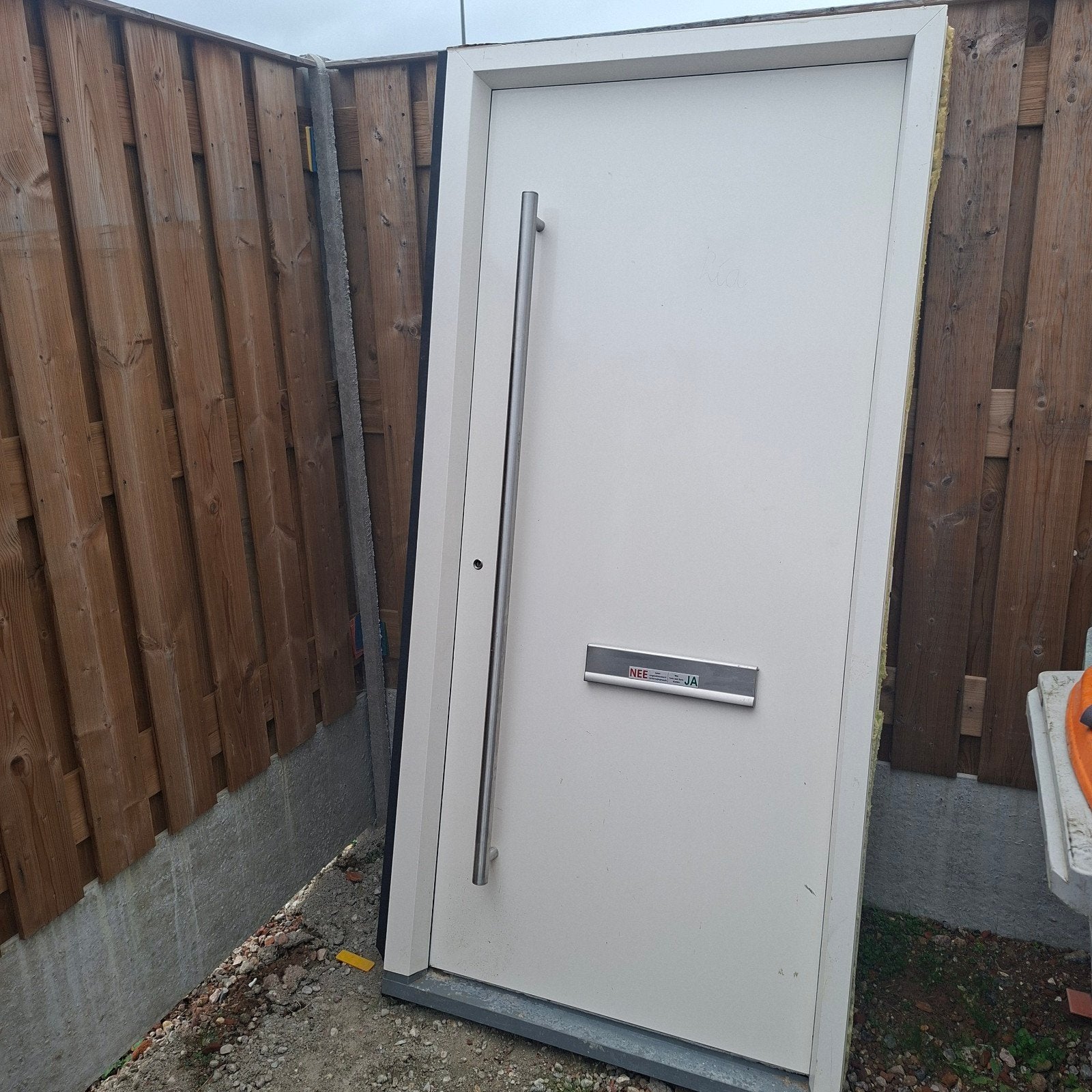 pvc voordeur met aluminium opleg, Doe-het-zelf en Bouw, Ophalen