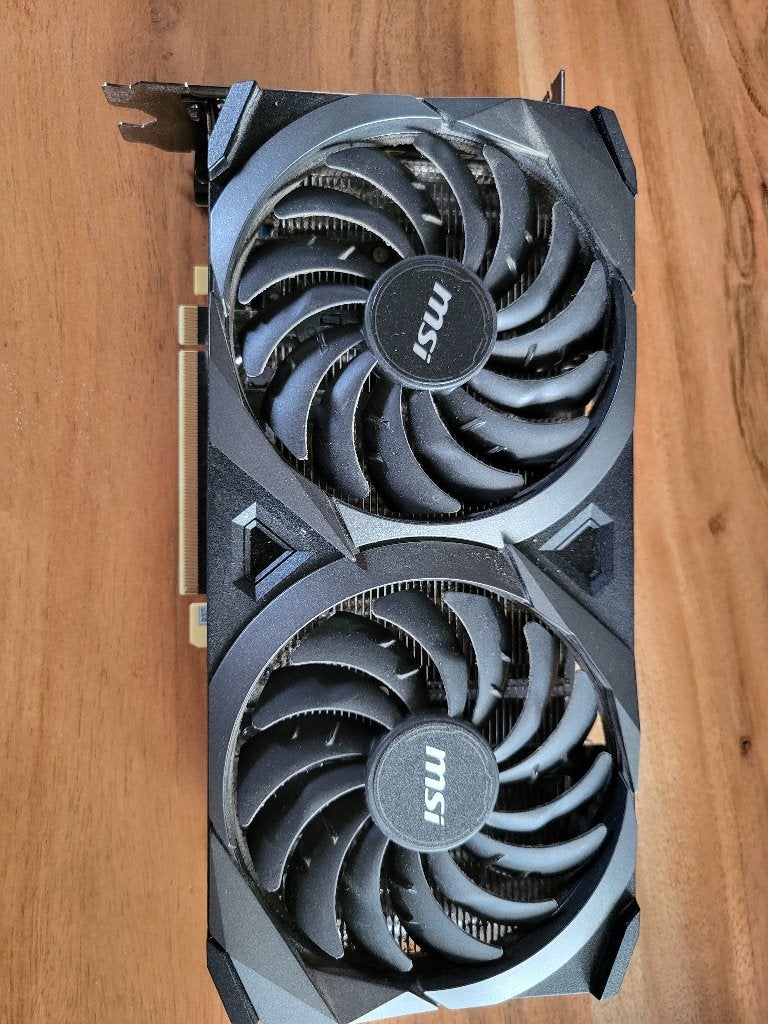 Geforce RTX 3070 VENTUS 2X OC 8GB, Computers en Software, Videokaarten, Ophalen, GDDR6, PCI-Express 4, Zo goed als nieuw