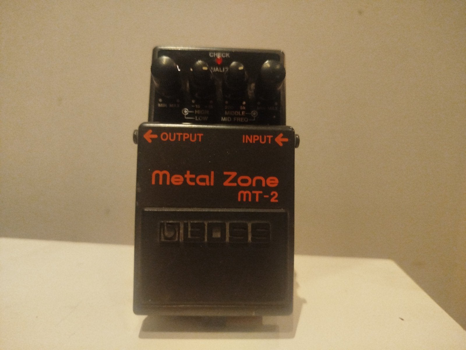Metal Zone mt-2, Muziek en Instrumenten, Ophalen of Verzenden, Zo goed als nieuw, Distortion, Overdrive of Fuzz