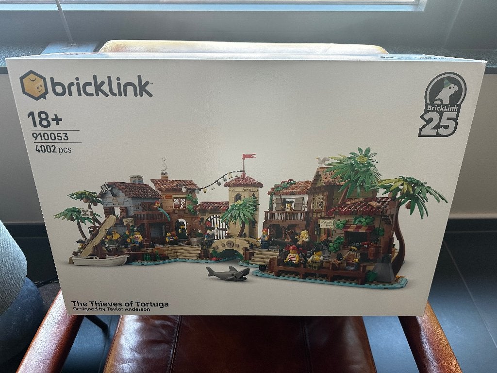 Lego Bricklink 910053 The Thieves of Tortuga, Kinderen en Baby's, Lego, Ophalen of Verzenden, Zo goed als nieuw, Compleet