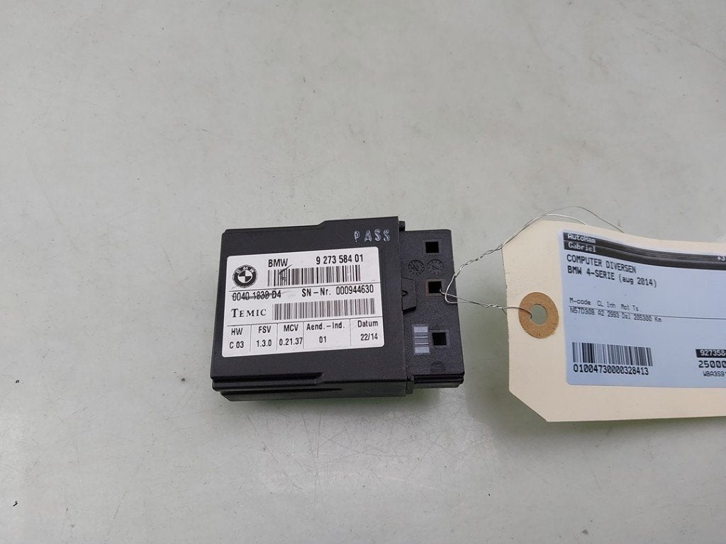 COMPUTER DIVERSEN BMW 4 serie (F32) (01-2013/02-2021), Dhr. J. Ham, Gebruikt, Administratie@autoham.nl, BMW
