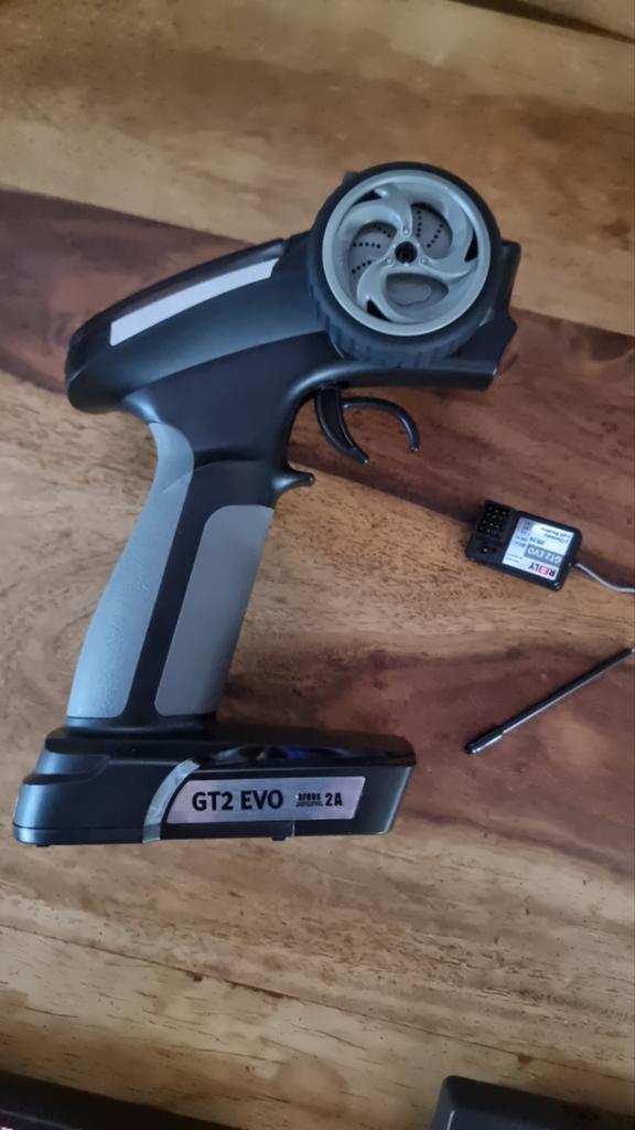 Reely RC afstandsbediening met ontvanger, Hobby en Vrije tijd, Modelbouw | Radiografisch | Overige, Ophalen of Verzenden, Zo goed als nieuw