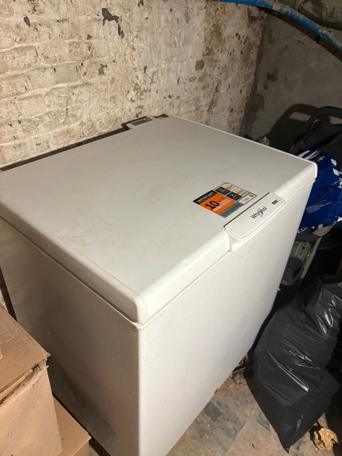 Diepvriez Whirlpool, Elektronische apparatuur, Ophalen, Gebruikt
