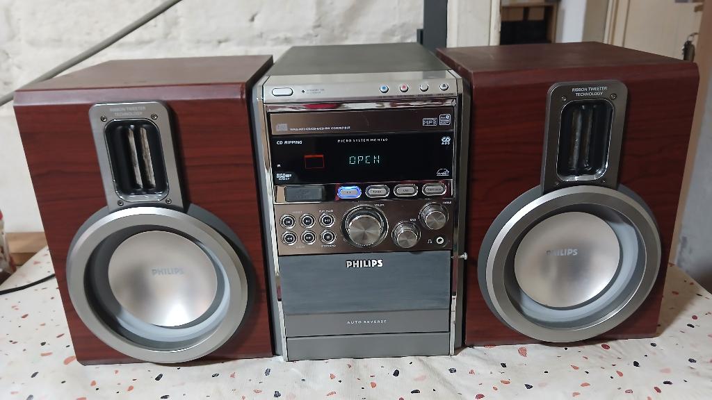 chaine hifi etudiant, Philips, Micro chaîne, Haut-parleurs, Enlèvement