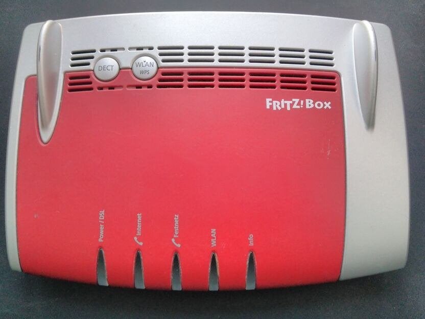 DSL router Fritz!Box 7490, Computers en Software, Routers en Modems, Ophalen of Verzenden, Gebruikt, Router, Fritzbox