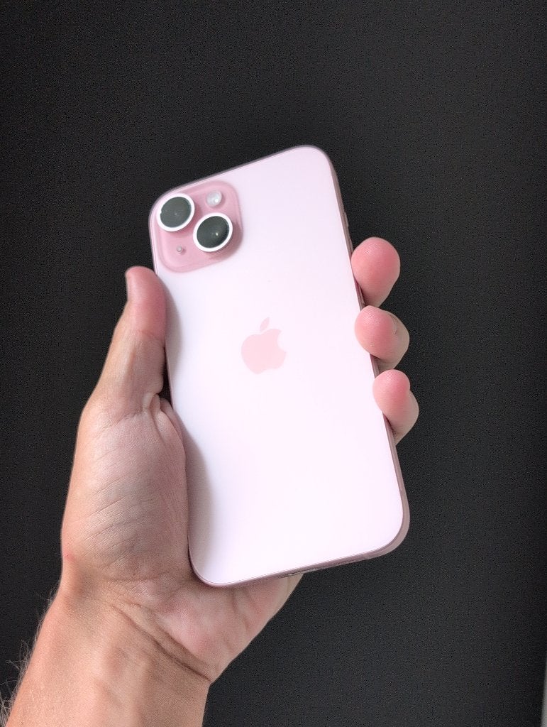 iPhone 15 128GB Roze, 90% batt., Telecommunicatie, Mobiele telefoons | Apple iPhone, Ophalen, 128 GB, IPhone 15, Zo goed als nieuw