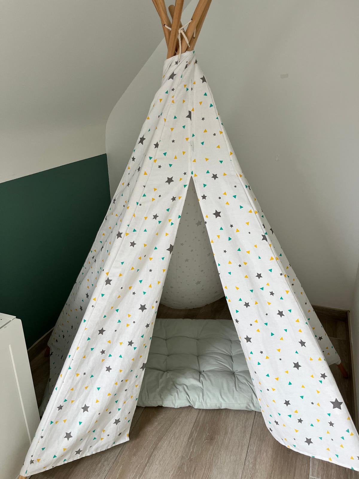 Tipi tent kinderkamer, Ophalen, Zo goed als nieuw