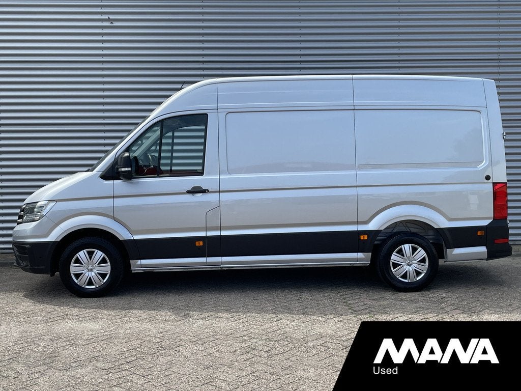 Volkswagen Crafter 35 2.0 177pk TDI L3H3 Automaat LED Cruise, Autos, 177 ch, Argent ou Gris, Achat, Entreprise