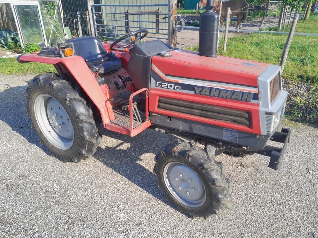 yanmar mini tractor, Ophalen