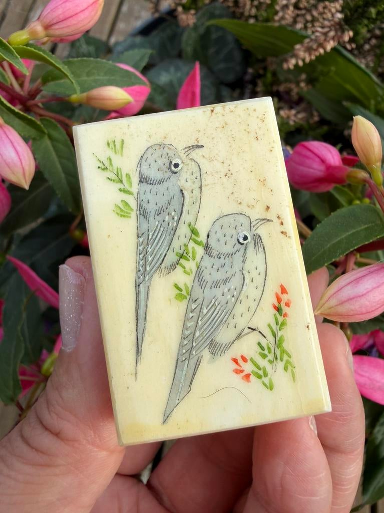 Trinket doosje of snuisterijen doosje antiek vintage, Ophalen of Verzenden