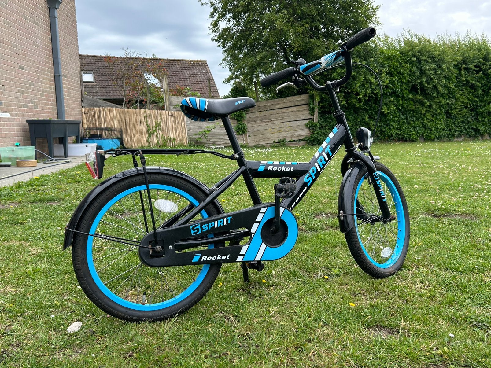 Jongensfiets 18 inch, Ophalen, Gebruikt
