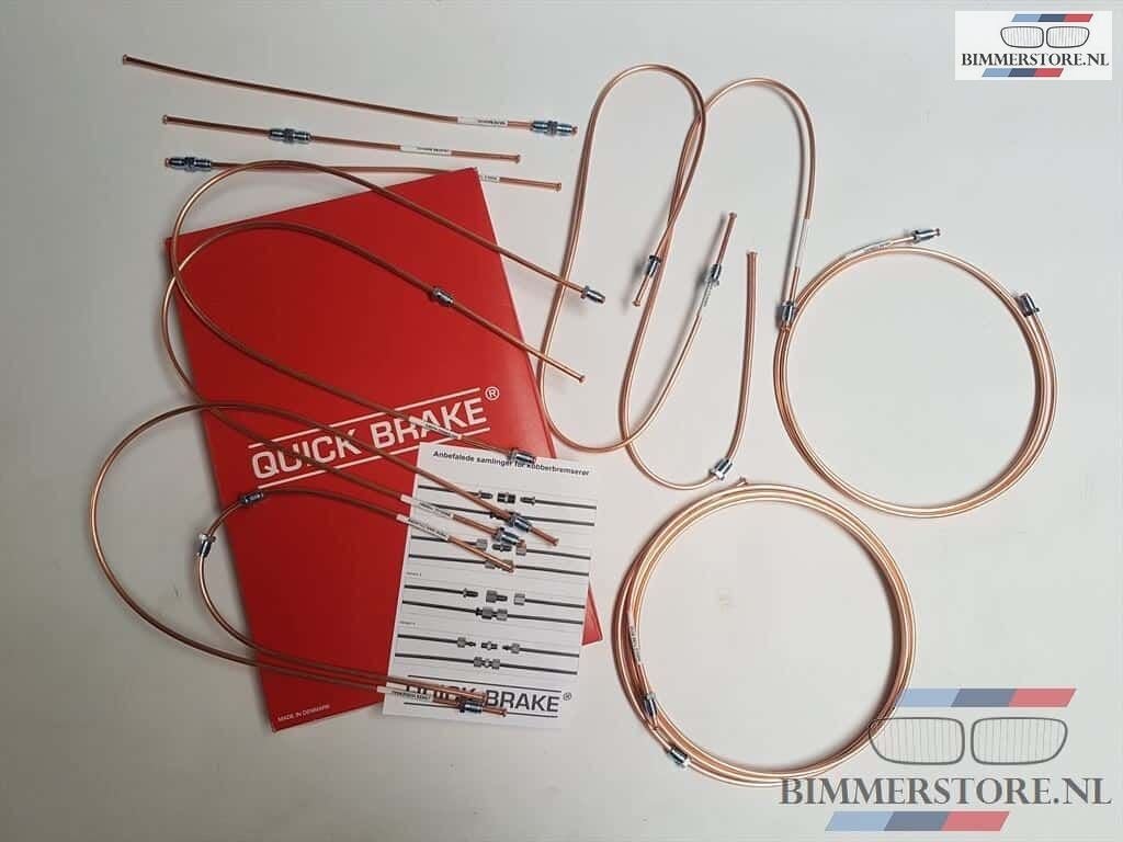 Remleiding set 8 delig BMW 3-serie E30 CU-BM155, Auto-onderdelen, -, -, Nieuw, Ophalen of Verzenden