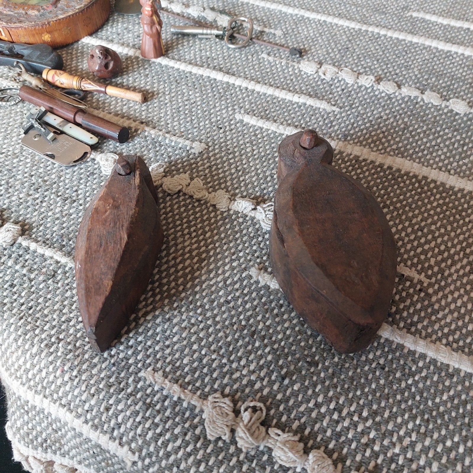 2 kruidenpotjes uit india, Ophalen