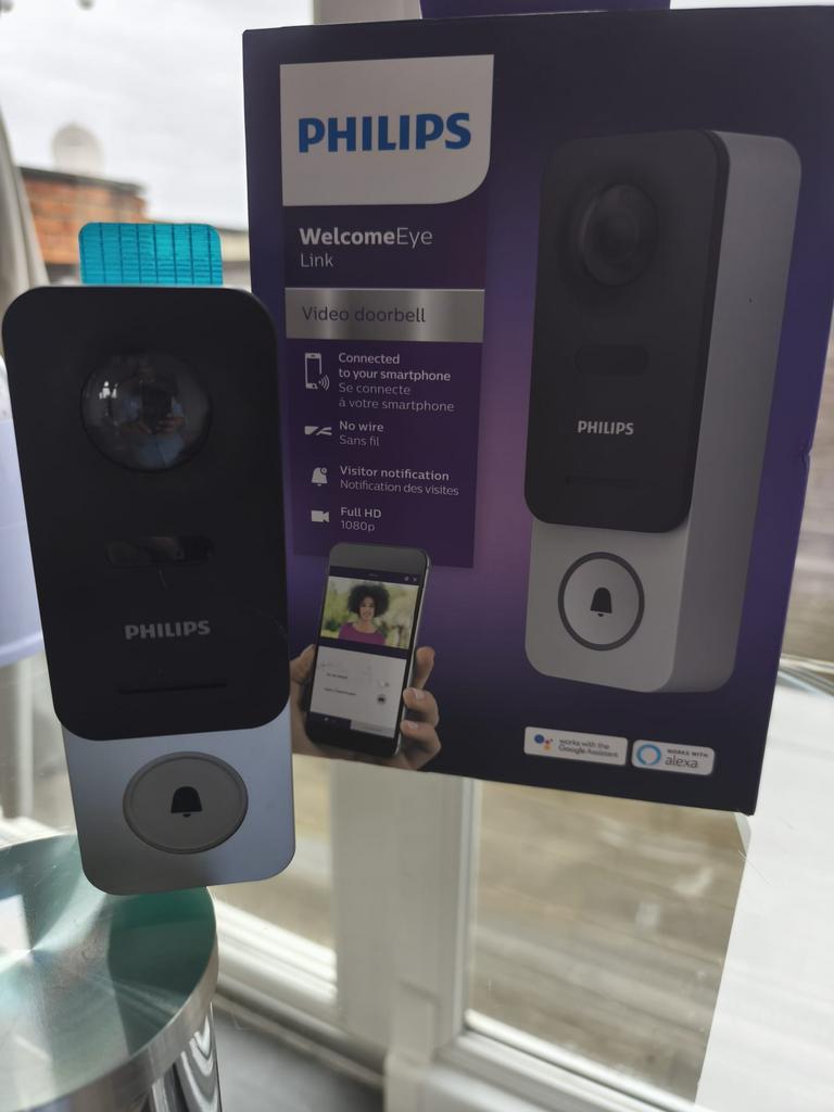 Philips - Draadloze videodeurbel, Huis en Inrichting, Deurbellen, Nieuw, Draadloos, Ophalen of Verzenden