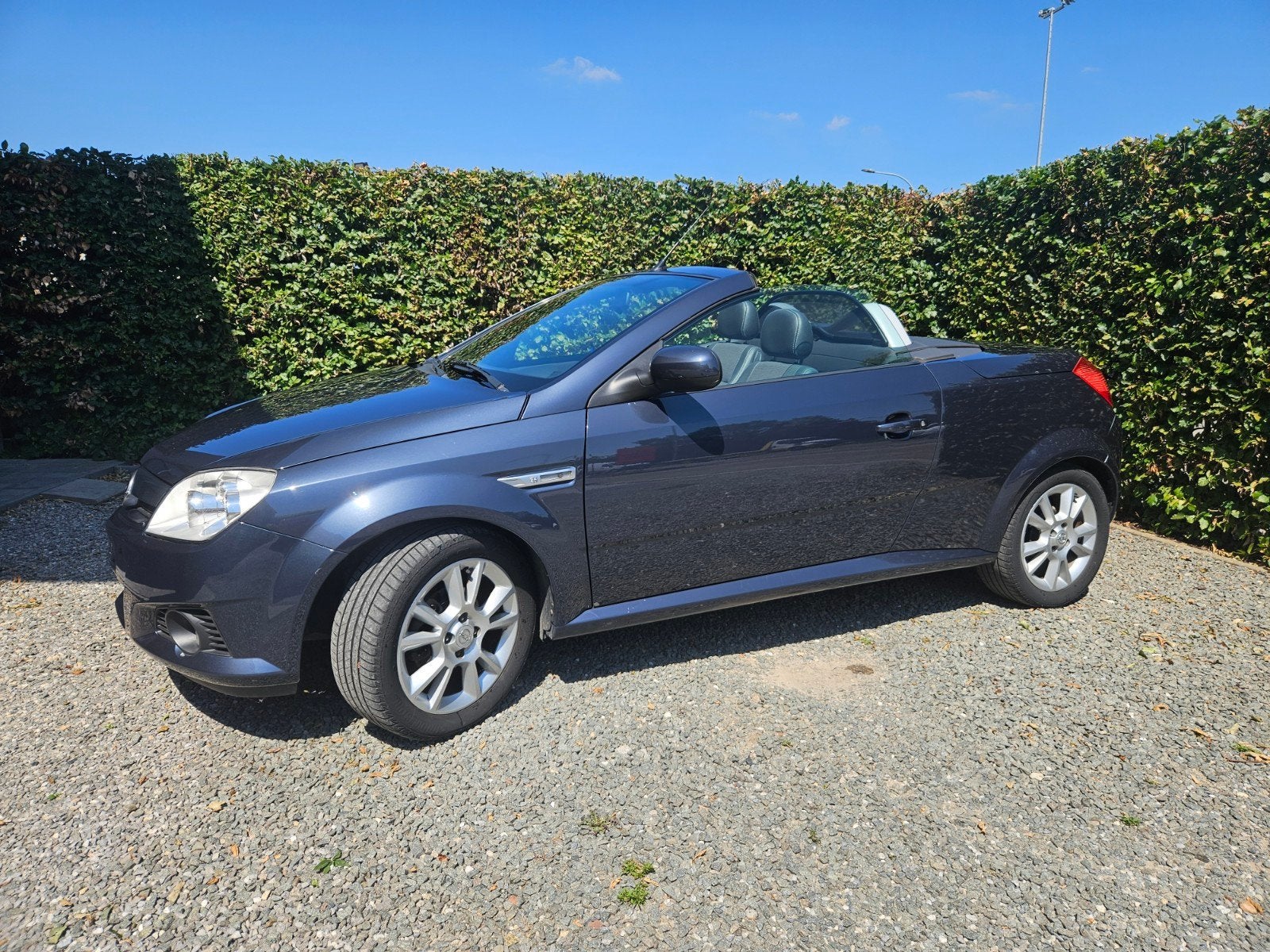Opel Tigra Twintop 1.4 benzine, Auto's, Opel, Cabriolet, Blauw, Handgeschakeld, Particulier