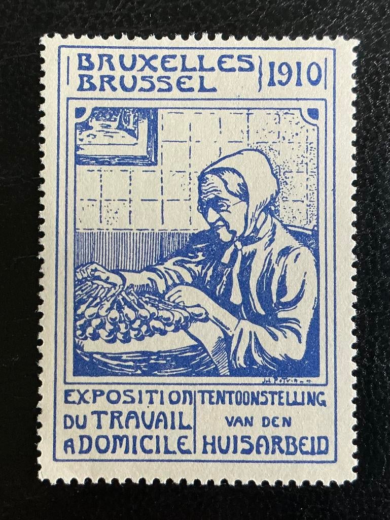 LOTVERKOOP 455. 1910. Huisarbeid. MNH. Gom., Koninklijk huis, Orginele gom, Ophalen of Verzenden, Postfris
