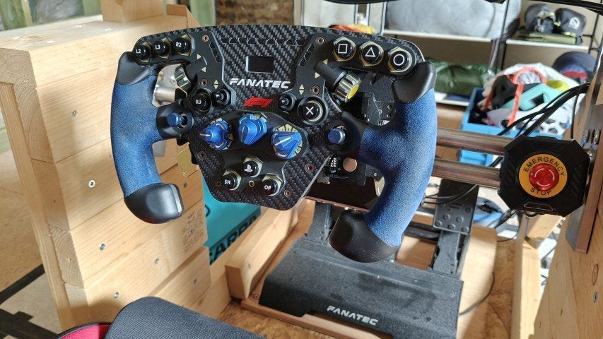 Fanatec Sim Rig DD2 podium - Formula V2.5 - CSL EliteP V2, Ophalen of Verzenden, Zo goed als nieuw, Fanatec