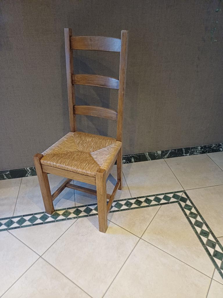 Zes stoelen voor, Ophalen, Zo goed als nieuw, Hout, Vijf, Zes of meer stoelen
