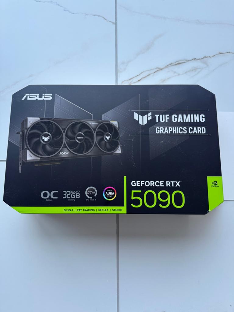 ASUS TUF RTX 5090 32Gb OC Neuf et garantie 2 ans, Informatique & Logiciels, Cartes vidéo, Enlèvement ou Envoi, Comme neuf
