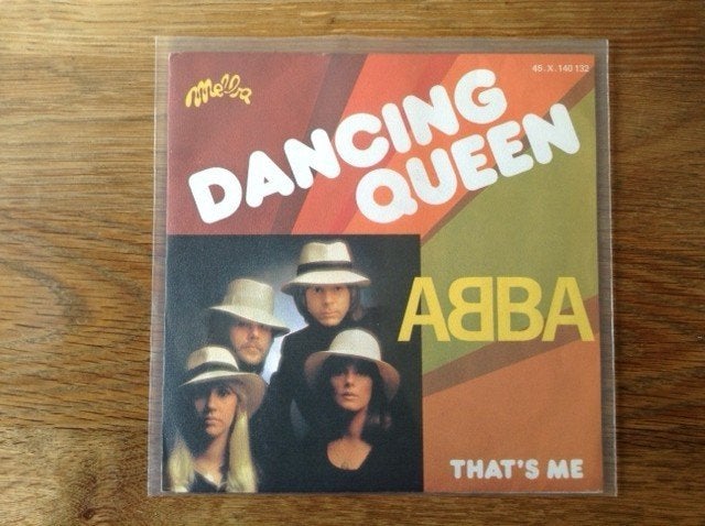single abba, Cd's en Dvd's, 7 inch, Ophalen of Verzenden, Pop, Beschermende buitenhoes
