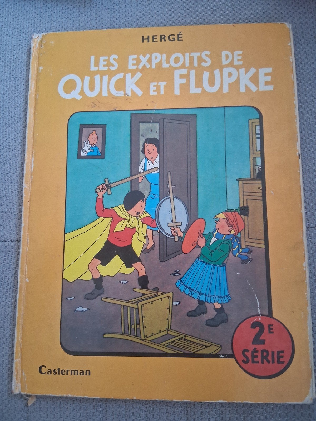 Quick et Flupke ed 1949. etat moyen, Enlèvement ou Envoi