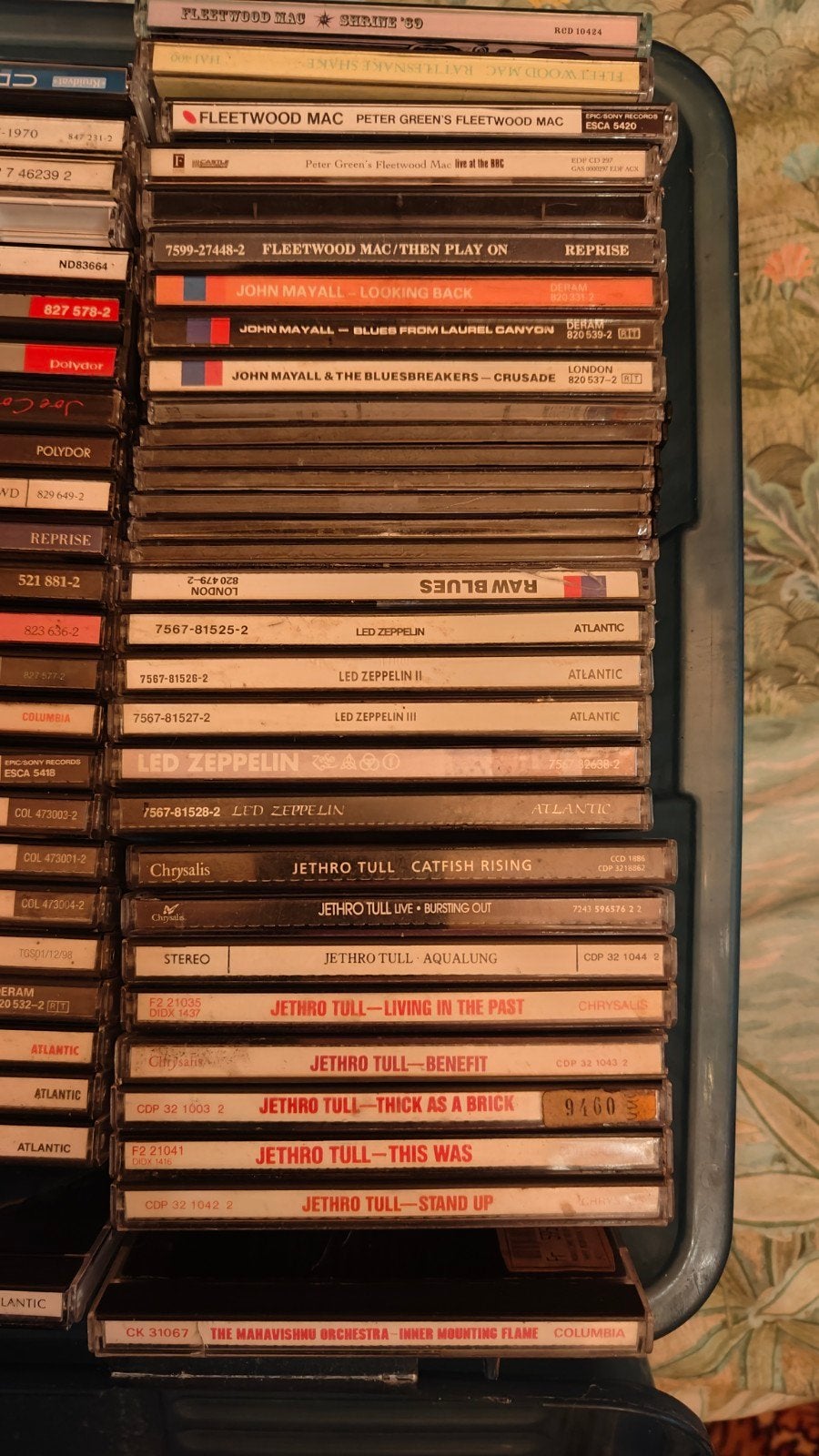 doos vol cd's. Muziek uit de jaren 60/70/80, Ophalen, Gebruikt