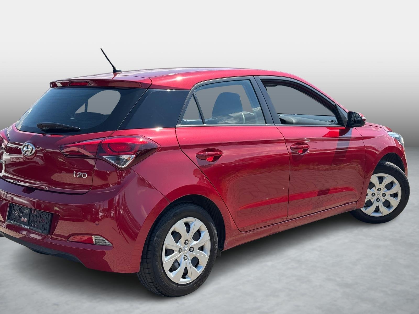 Hyundai i20 1.2 62kW Go!, Autos, Hyundai, Rouge, Euro 6, Entreprise, Boîte manuelle