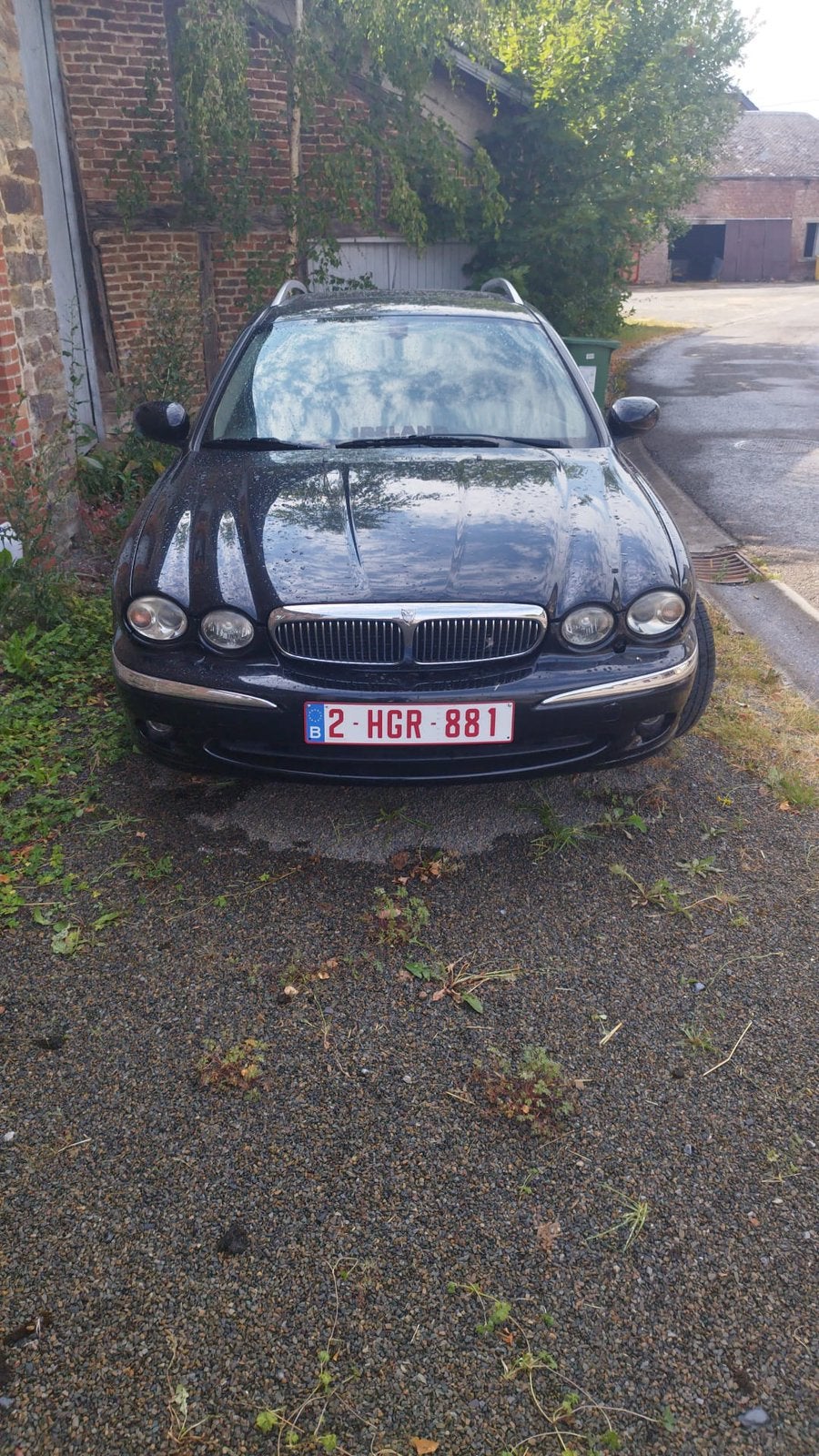 Jaguar x type break, Auto's, Jaguar, Voorwielaandrijving, Zwart, Zwart, Leder