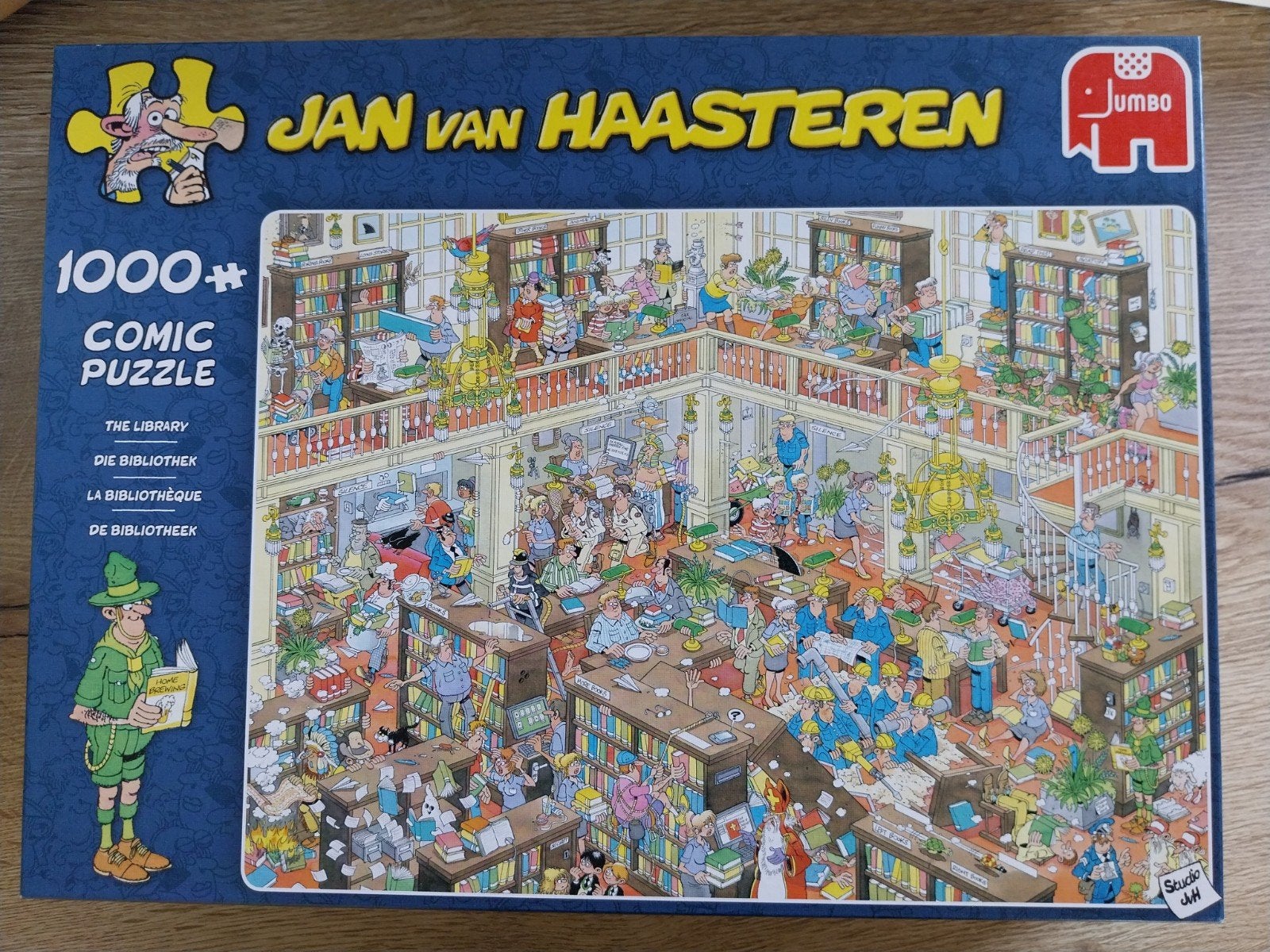 puzzel Jan van Haasteren, Ophalen, 500 t/m 1500 stukjes, Zo goed als nieuw, Legpuzzel