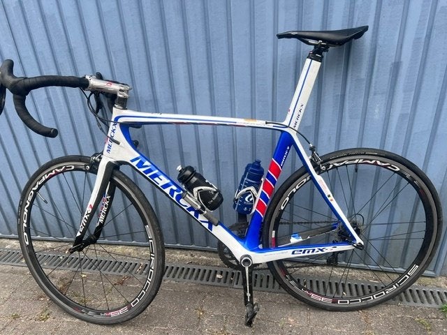 E. Merckx koersfiets, Ophalen, 28 inch, Gebruikt, 10 tot 15 versnellingen