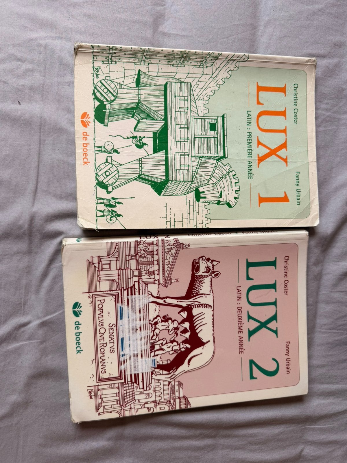 Lot Lux 1 et 2, Boeken, Ophalen, Latijn