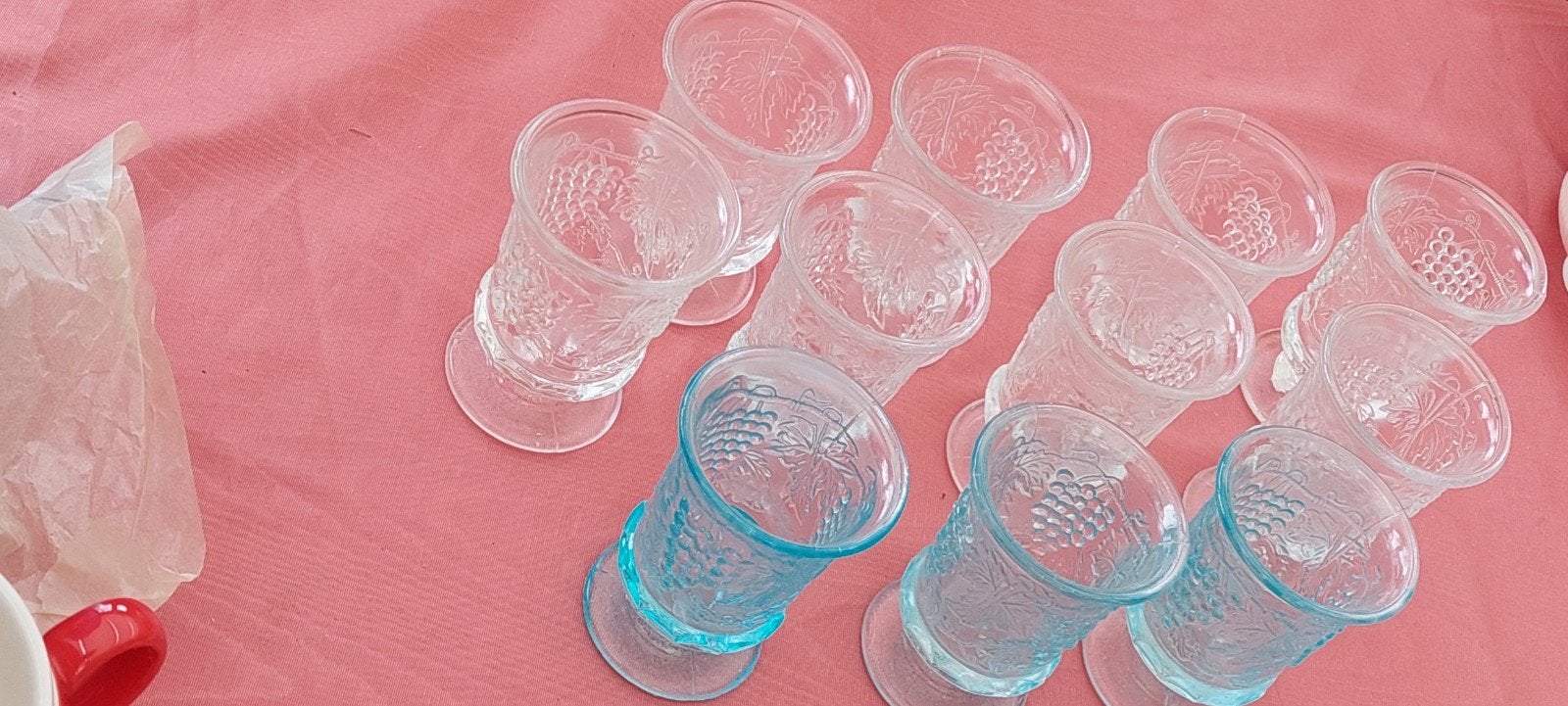 Assortiment wijnglazen, Huis en Inrichting, Keuken | Servies, Ophalen of Verzenden, Zo goed als nieuw, Glas of Glazen