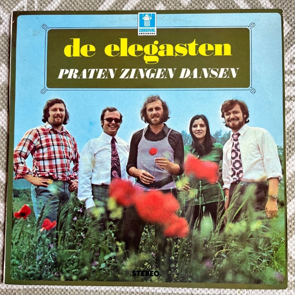 De Elegasten – Praten Zingen Dansen, Cd's en Dvd's, Ophalen of Verzenden, Gebruikt, LP