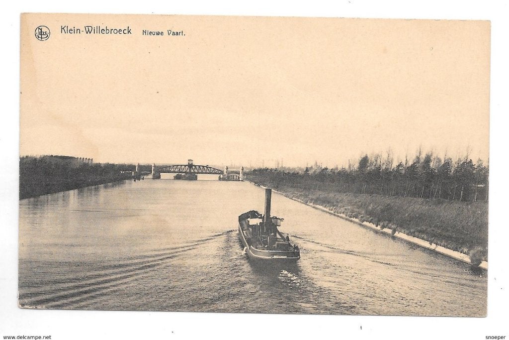 klein willebroeck nieuwe vaart nels/olbrechts boom, Ophalen of Verzenden, Ongelopen, Antwerpen