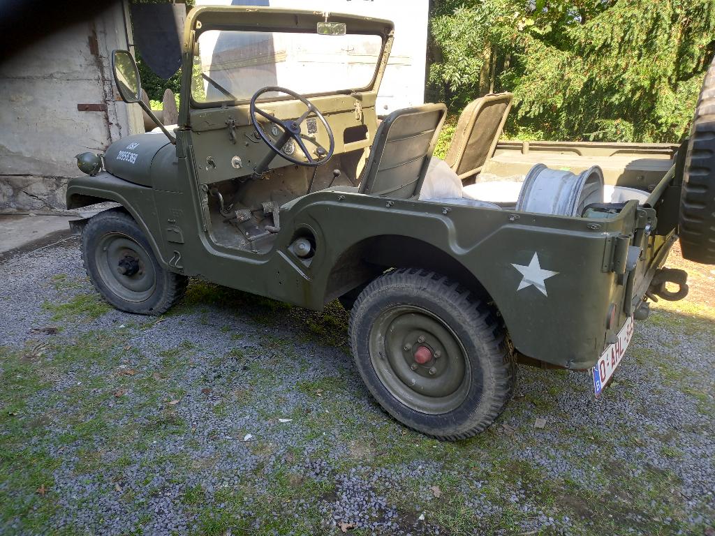 echange jeep willys, Auto's, Overige bekleding, Diesel, Particulier, Te koop