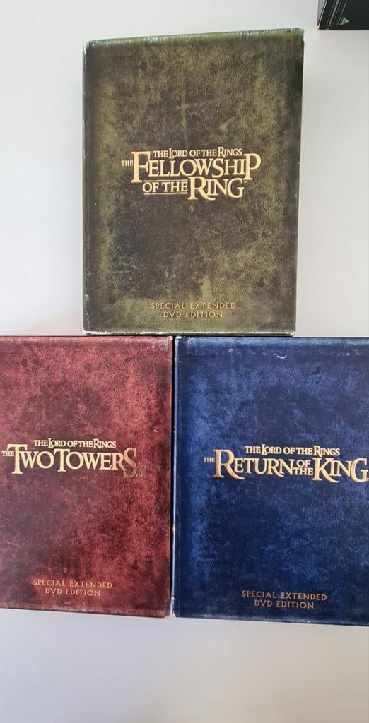 “Lord of the Rings Extended Editions (Special DVD box – 12 d, Enlèvement