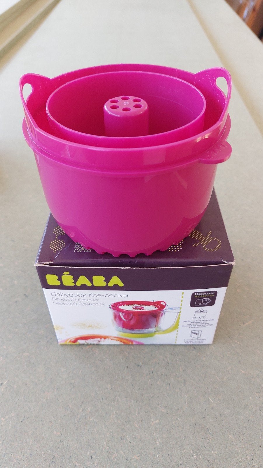Rijstkoker voor de Babycook van Béaba, Enlèvement ou Envoi, Comme neuf, Synthétique