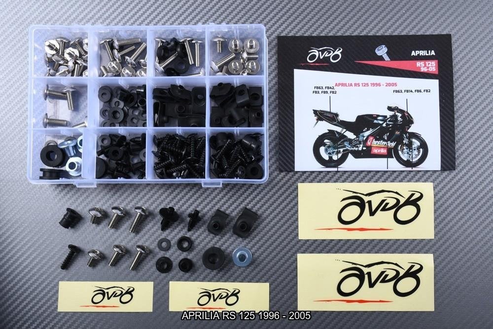 Kuip bouten set voor APRILIA RS 125 / 50 1996 - 2005, Ophalen of Verzenden, Nieuw