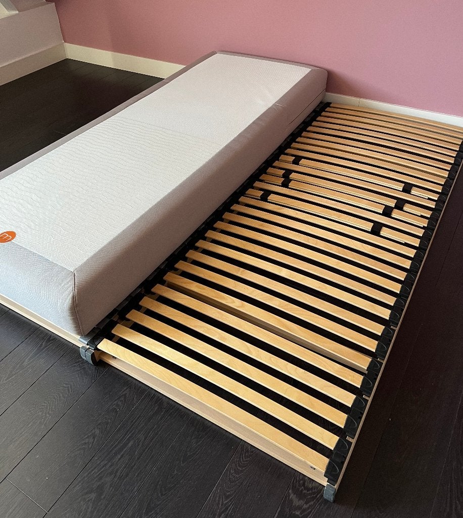 Matras en lattenbodem voor bed 160 x 200, Ophalen