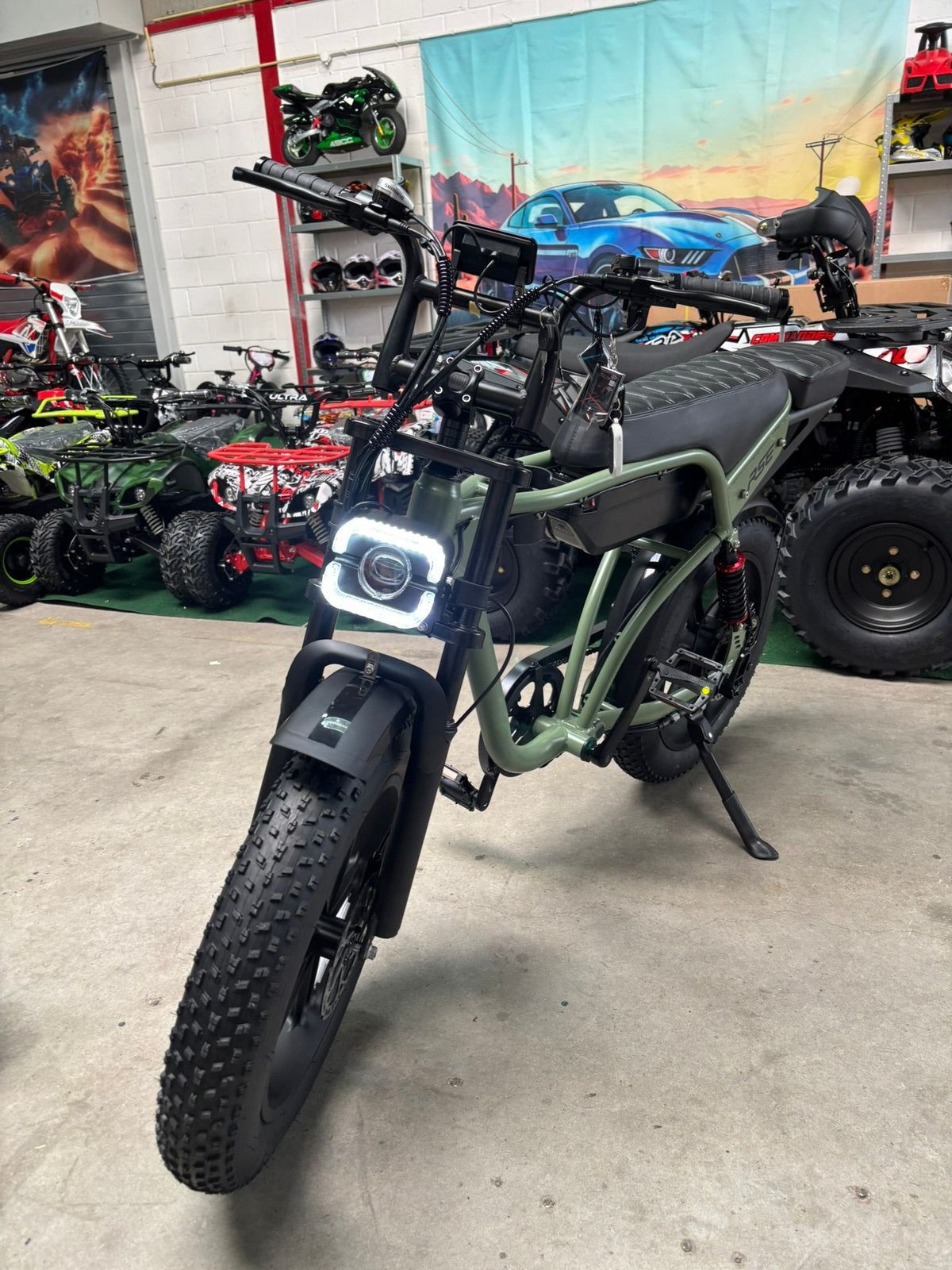 RSE PRO FATBIKE POUR HOMME, LOOK RÉTRO, OPTIONS COMPLÈTES, Vélos & Vélomoteurs, Enlèvement ou Envoi, Neuf, Frein à disque, Vitesses