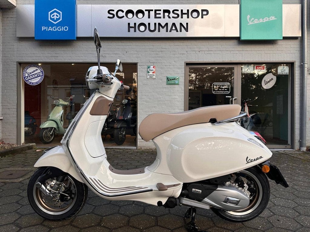 Vespa Primavera S 125cc 80th Bianco Innocente (nr.38), Neuf, Essence, 125 cm³, Vespa S