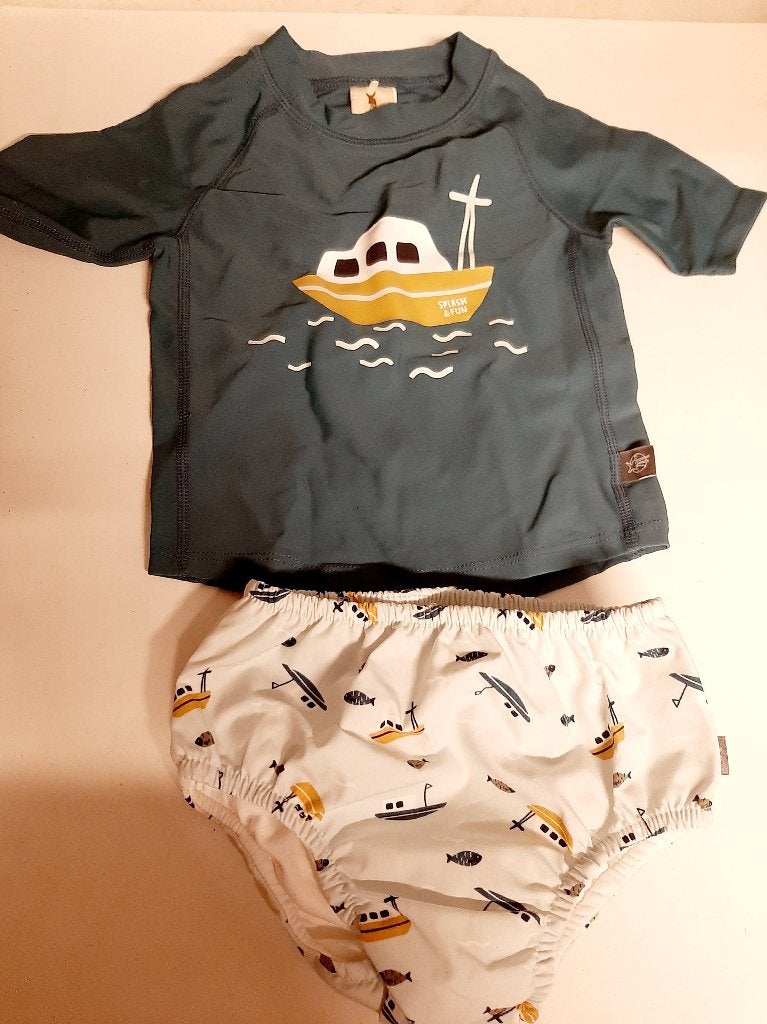 Tenue de bain pour bébé 7-12 mois, Kinderen en Baby's, Ophalen, Zo goed als nieuw, Jongetje of Meisje