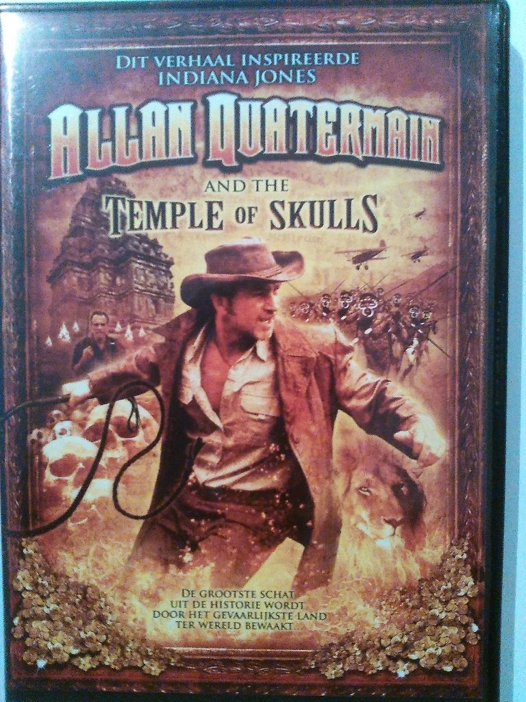 Allan Quatermain and The Temple of Skulls, Cd's en Dvd's, Dvd's | Avontuur, Ophalen of Verzenden