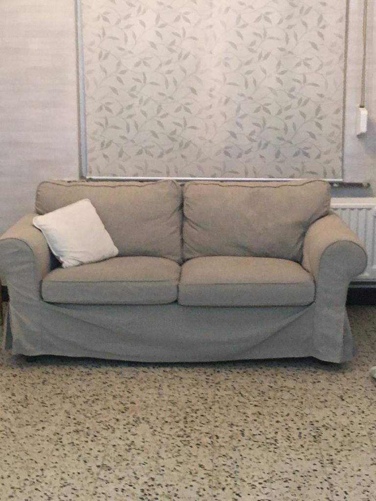 Ektorp Ikea tweezit zetel, Huis en Inrichting, Zetels | Zetels, Ophalen, 150 tot 200 cm, Tweepersoons, Zo goed als nieuw