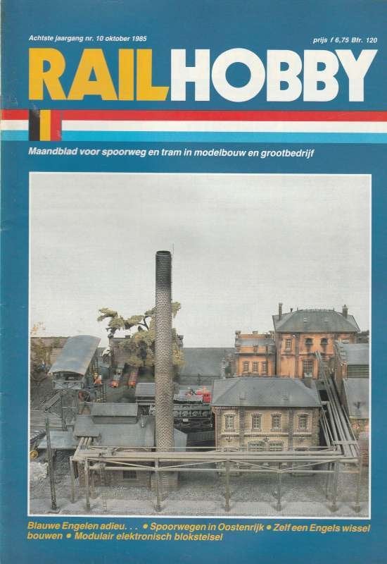 Rail Hobby nr 10 oktober 1985, Ophalen of Verzenden, Nieuw, Boek, Tijdschrift of Catalogus, Overige merken