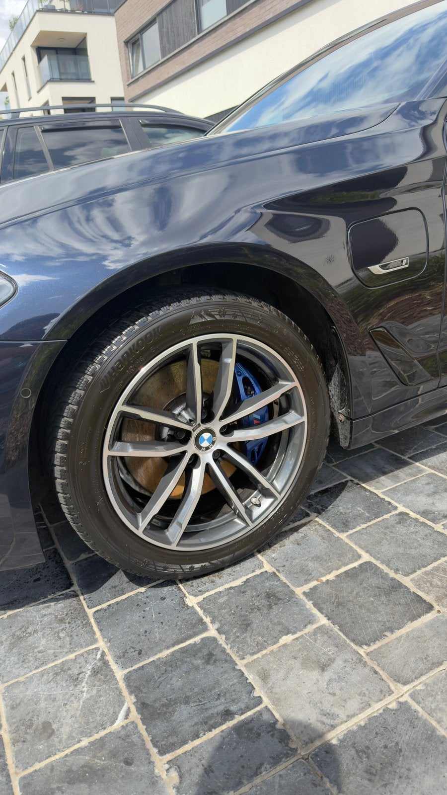 Bmw m velgen 18inch+ nieuwe winterbanden set/4, Auto-onderdelen, Ophalen, Winterbanden, Velg(en)